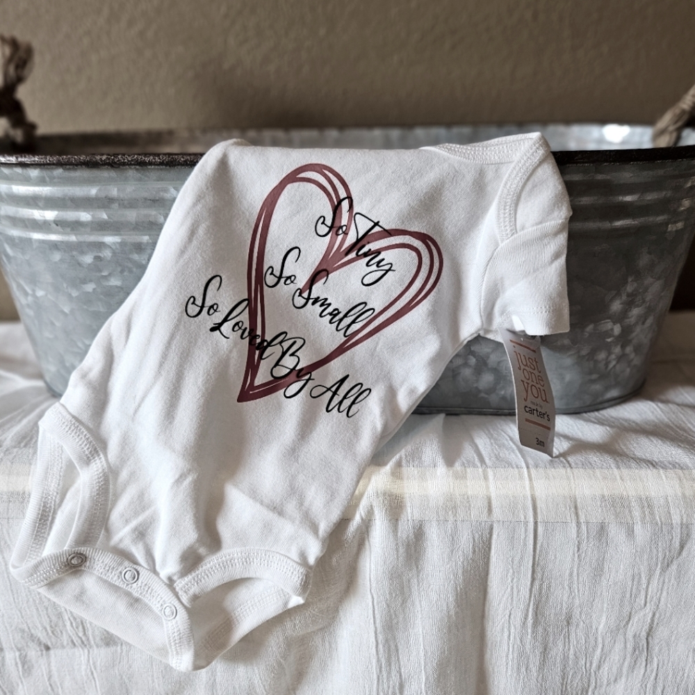 Custom Made Baby Onsie